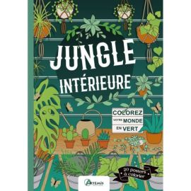JUNGLE INTERIEURE - 20 POSTERS A COLORIER