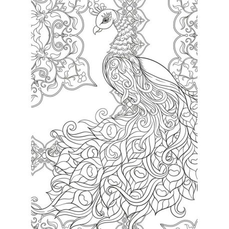 MERVEILLEUX MOTIFS - 20 POSTERS A COLORIER