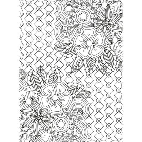 MERVEILLEUX MOTIFS - 20 POSTERS A COLORIER