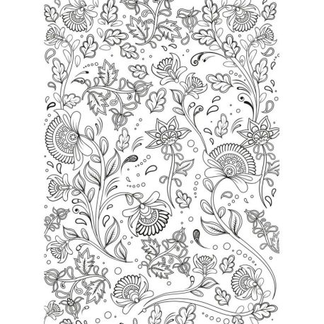 MERVEILLEUX MOTIFS - 20 POSTERS A COLORIER