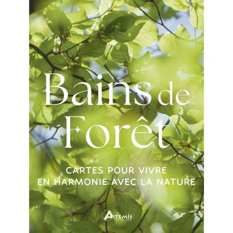 COFFRET BAINS DE FORET - 50 CARTES + 1 LIVRET DE 64 PAGES