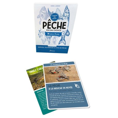 COFFRET PÊCHE EN EAU DOUCE - 36 CARTES + 1 POSTER