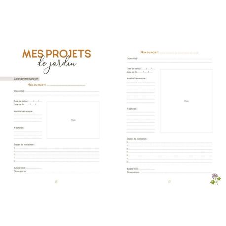 JOURNAL DE MON JARDIN