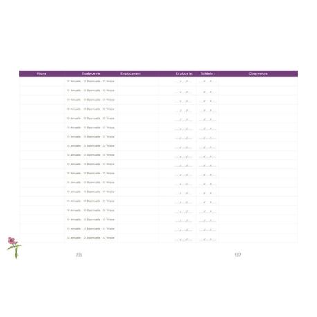 JOURNAL DE MON JARDIN