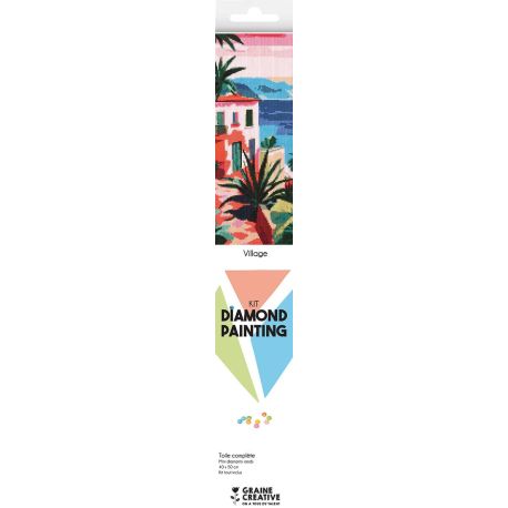 DIAMOND PAINTING VILLAGE 40X50CM