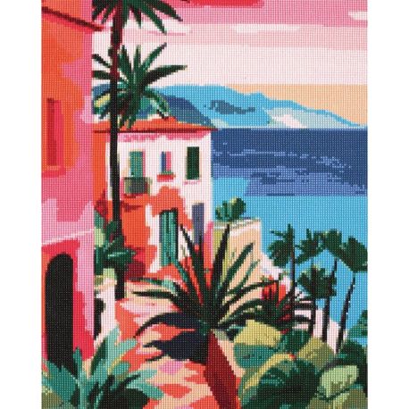 DIAMOND PAINTING VILLAGE 40X50CM