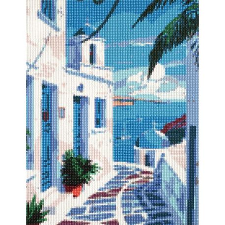DIAMOND PAINTING GRECE 30X40CM