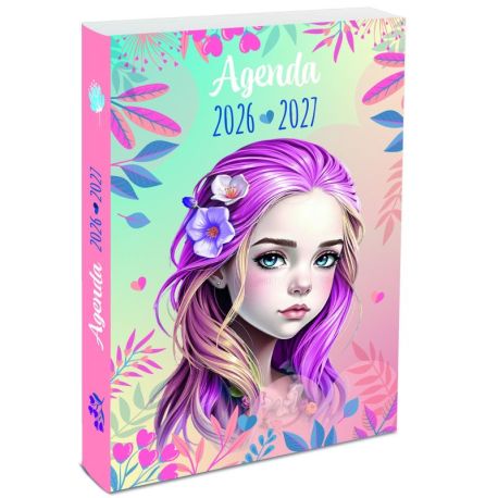 DISPLAY 20 AGENDAS SCOLAIRES 2026-2027 (4 MODELES / 5 EX)