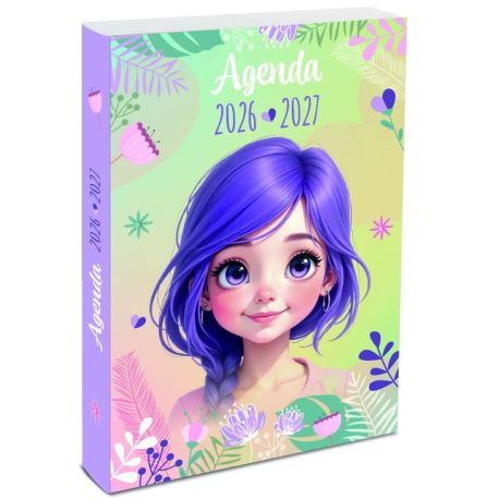 DISPLAY 20 AGENDAS SCOLAIRES 2026-2027 (4 MODELES / 5 EX)