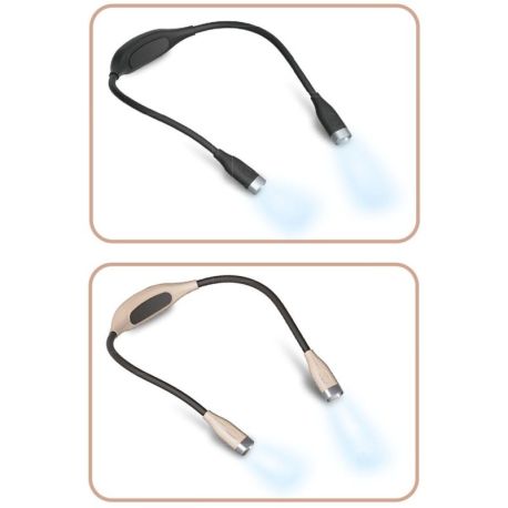 DISPLAY 18 LAMPES RECHARGEABLES TOUR DE COU (2 MODELES / 9 EX)