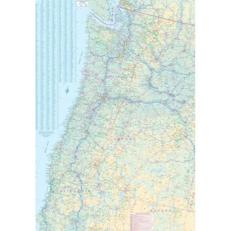 USA PACIFIC COAST WASHINGTON OREGON CALIFORNIA