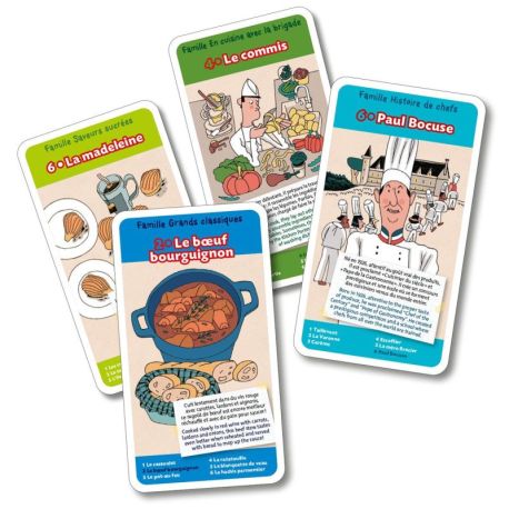 LA GASTRONOMIE FRANCAISE JEU DES 7 FAMILLES