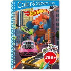 HOT WHEELS - 3D LENTICULAR COLOR AND STICKER FUN