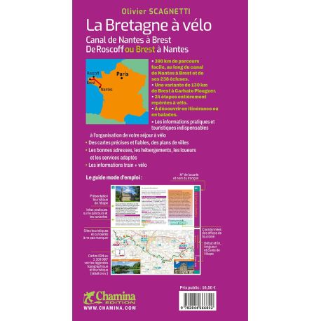 LA BRETAGNE A VELO -  CANAL DE NANTES A BREST