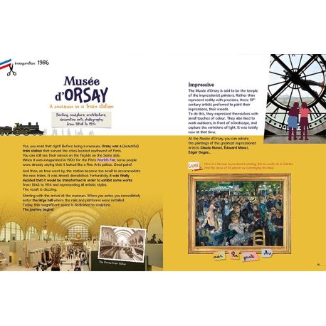 THE MUSEUMS OF PARIS INTRODUCED TO CHILDREN