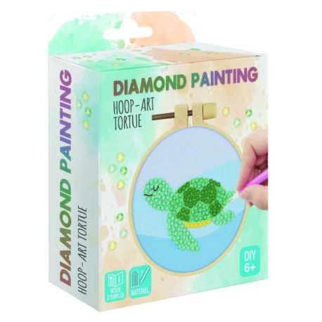 HOOP ART TORTUE DIAMOND PAINTING