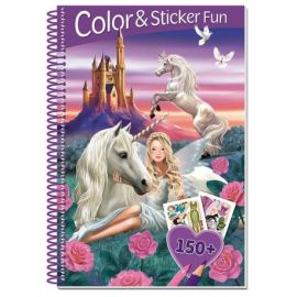 FEES ET LICORNES - 3D LENTICULAR COLOR AND STICKER FUN