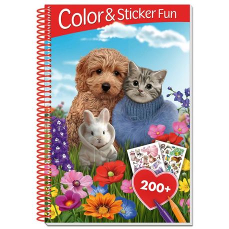 BB ANIMAUX - 3D LENTICULAR COLOR AND STICKER FUN