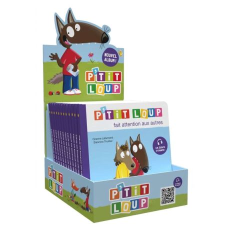 BOITE PLEINE - 12 VOL - P'TIT LOUP FAIT ATTENTION AUX AUTRES
