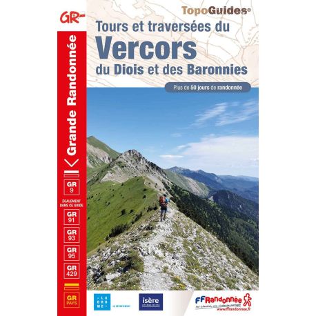 GR9/GR91/GR93/GR95/GR429 TOURS ET TRAVERSEES DU VERCORS DIOIS 904