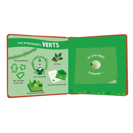 JOYEUX NOEL - MON LIVRE DES ODEURS ET DES COULEURS