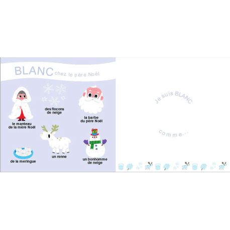 JOYEUX NOEL - MON LIVRE DES ODEURS ET DES COULEURS