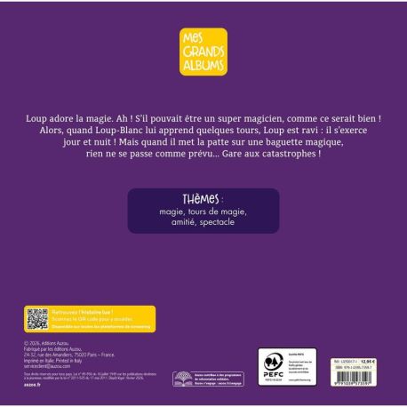 LE LOUP QUI VOULAIT ETRE UN SUPER- MAGICIEN