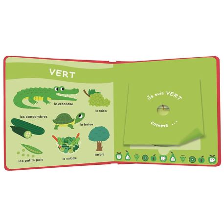 LES FRUITS - MON LIVRE DES ODEURS ET DES COULEURS