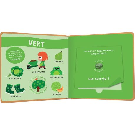 LA FERME - MON LIVRE DES ODEURS ET DES COULEURS