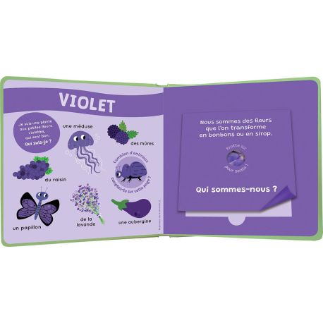 LA NATURE - MON LIVRE DES ODEURS ET DES COULEURS