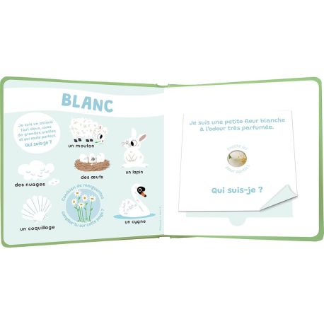 LA NATURE - MON LIVRE DES ODEURS ET DES COULEURS