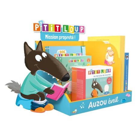 PLV DE TABLE - P'TIT LOUP MISSION PROPRETE - 20 VOL