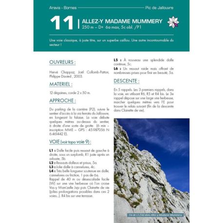 100 GRANDES VOIES PLAISIR AUTOUR DE CHAMONIX - BORNES - ARAVIS - AIGUILLES ROUGES - MONT-BLANC