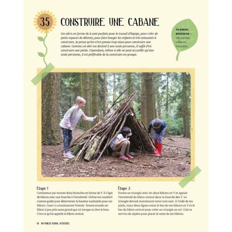 LÉCOLE EN FORÊT - 100 ACTIVITÉS PÉDAGOGIQUES ET LUDIQUES EN PLEIN