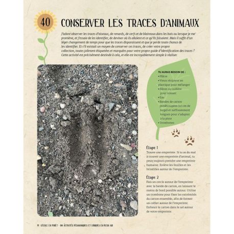 LÉCOLE EN FORÊT - 100 ACTIVITÉS PÉDAGOGIQUES ET LUDIQUES EN PLEIN AIR