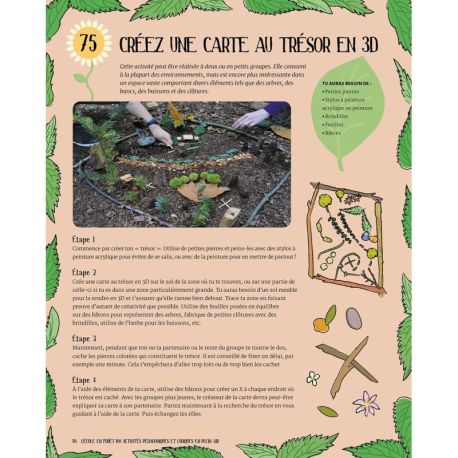 LÉCOLE EN FORÊT - 100 ACTIVITÉS PÉDAGOGIQUES ET LUDIQUES EN PLEIN AIR