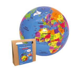 LES P'TITS GEOGRAPHES-MON GLOBE GONFLABLE 30 CM