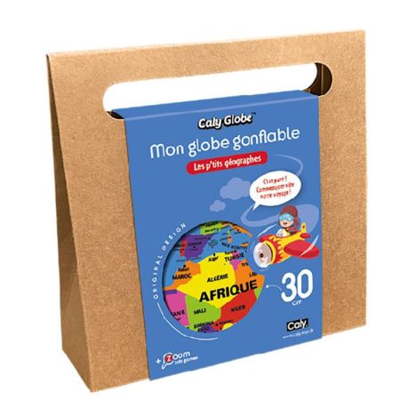 LES P'TITS GEOGRAPHES-MON GLOBE GONFLABLE 30 CM