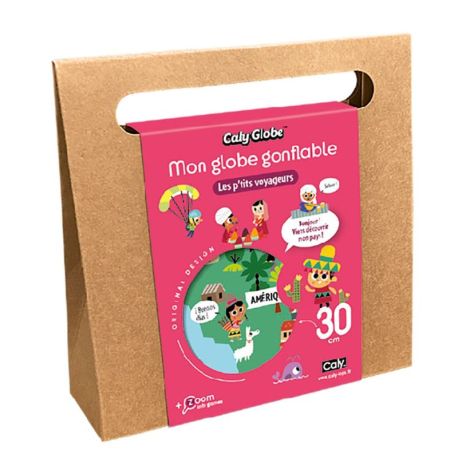 LES P'TITS VOYAGEURS - MON GLOBE GONFLABLE 30 CM