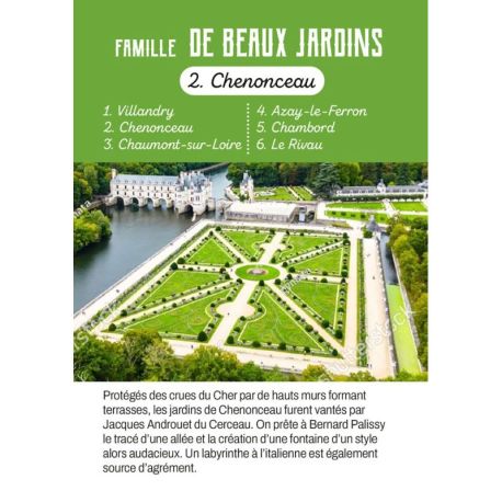 JEU DES 7 FAMILLES CHATEAUX DE LA LOIRE