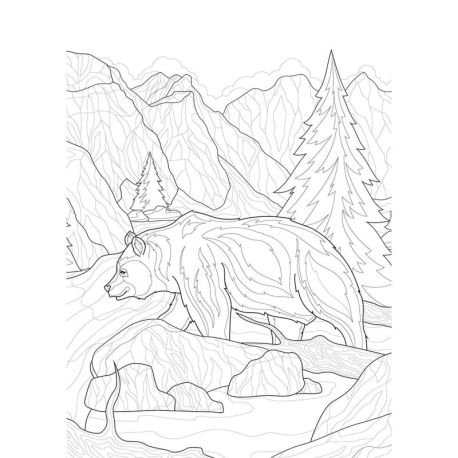 PARCS NATIONAUX COLORIAGES