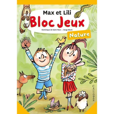 BLOC JEUX NATURE - MAX ET LILI
