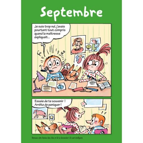AGENDA SCOLAIRE 2026-2027 MAX ET LILI