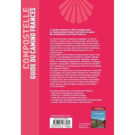 COMPOSTELLE GUIDE DU CAMINO FRANCES ST JEAN PIED DE PORT A ST JACQUES