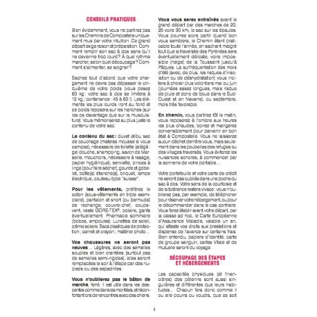 COMPOSTELLE GUIDE DU CAMINO FRANCES ST JEAN PIED DE PORT A ST JACQUES