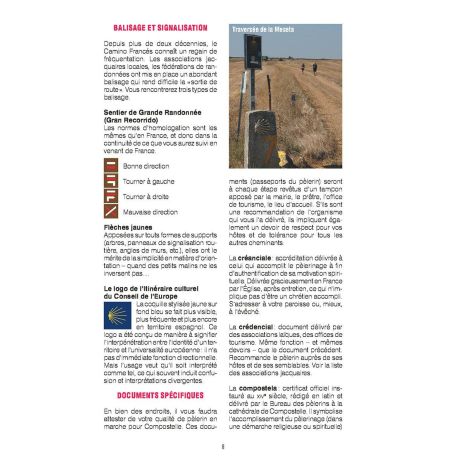 COMPOSTELLE GUIDE DU CAMINO FRANCES ST JEAN PIED DE PORT A ST JACQUES