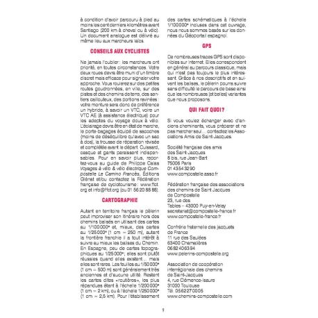 COMPOSTELLE GUIDE DU CAMINO FRANCES ST JEAN PIED DE PORT A ST JACQUES