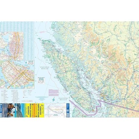 BRITISH COLUMBIA SOUTHWEST - FROM HAIDA GWAII TO VICTORIA- WATERPROOF