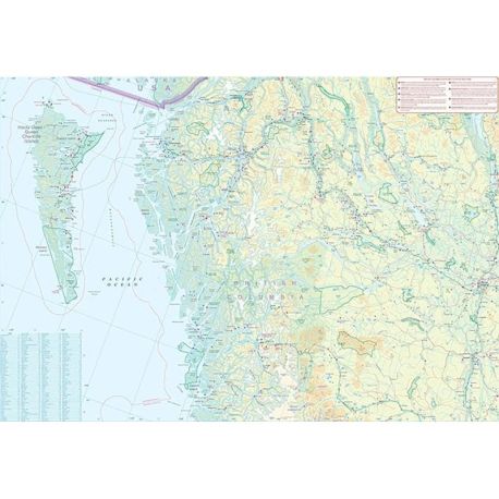 BRITISH COLUMBIA SOUTHWEST - FROM HAIDA GWAII TO VICTORIA- WATERPROOF