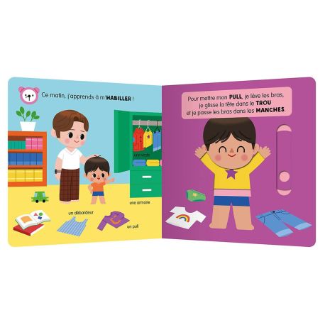 JE M'HABILLE - MON ANIM'AGIER PREMIERS APPRENTISSAGES